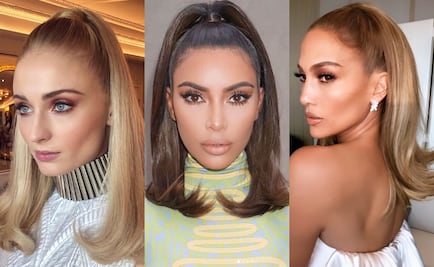 El flip hair look es la tendencia retro en pelo que ahora llevan las celebridades