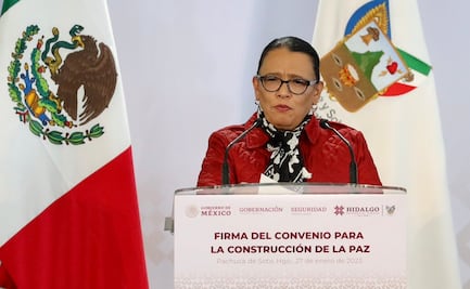 Con la 4T se acabó el modelo García Luna, destaca Rosa Icela Rodríguez