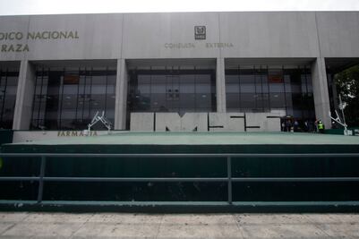 Denuncian daños en hospital de La Raza tras sismo