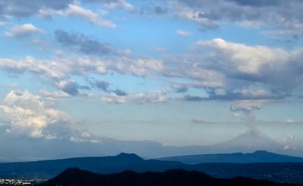 Alertan por posible caída de ceniza en sureste del DF