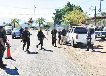 Comando ejecuta a mando policial de Sahuayo