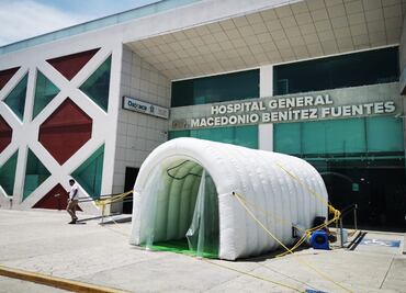 Reportan brote de Covid en Hospital de Juchitán; suman 14 casos en personal de Salud