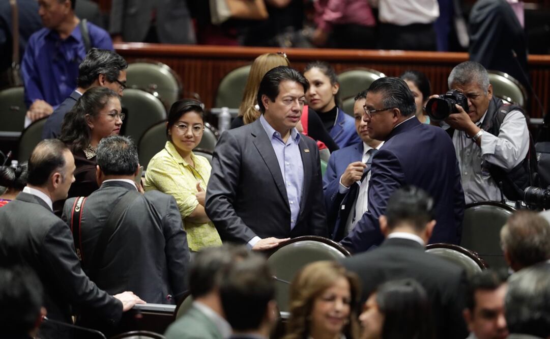 Integrantes de la fracción de Morena en la Cámara de Diputados. Foto: Archivo/EL UNIVERSAL