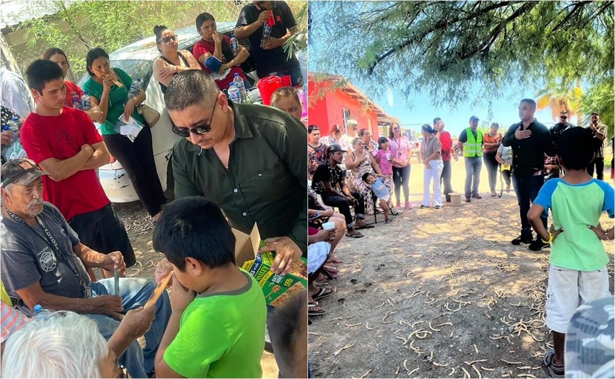 Familias de ejidos en Sonoyta, Sonora huyen por violencia y piden ayuda al Presidente Municipal. Foto: Redes Sociales