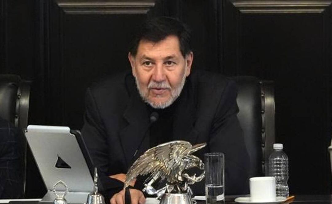 Gerardo Fernández Noroña durante la sesión ordinaria del 8 de octubre del 2024. Foto: Tomada de la cuenta de X de @fernandeznorona