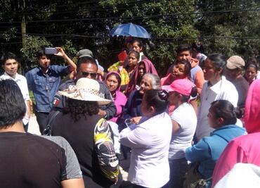 Abasto de agua genera disputa en Chimalpa, Naucalpan