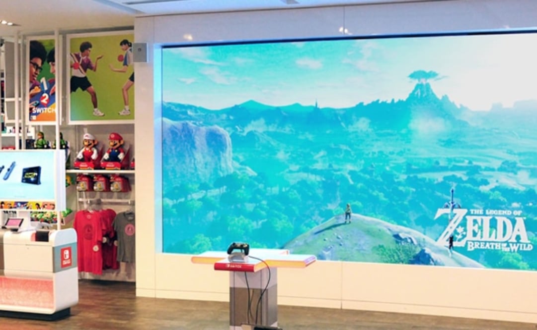 Pese a ser uno de los emblemas de Japón, Nintendo no contaba con ninguna tienda en el país
