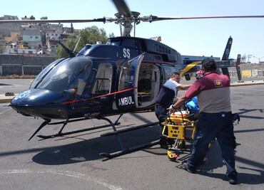 Flamazo en una casa de Iztapalapa deja a hombre lesionado