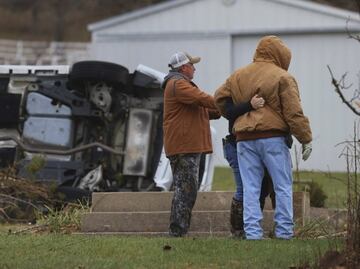 Biden describe los tornados en EU como una "tragedia inimaginable"