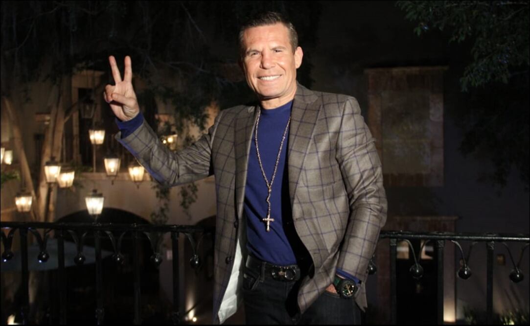 Julio César Chávez en la inauguración del JC Chávez Boxing en Querétaro. Foto: Cortesía