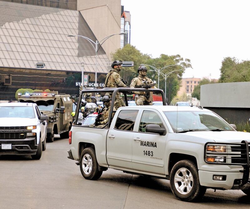 Héctor Salazar fue trasladado al Centro Nacional de Arraigos de la Fiscalía General de la Re pública. Foto: ESPECIAL