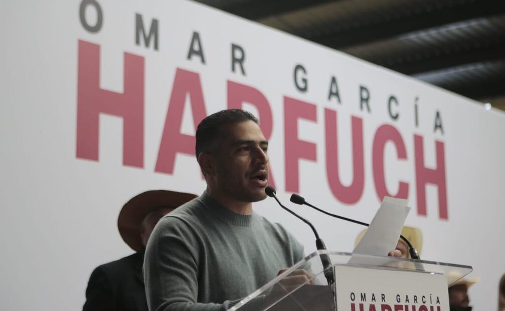 Asamblea informativa de Omar García Harfuch, aspirante a la candidatura a la jefatura de gobierno de la Ciudad de México, en San Miguel Topilejo, Tlalpan. Foto: Gabriel Pano/ El Universal