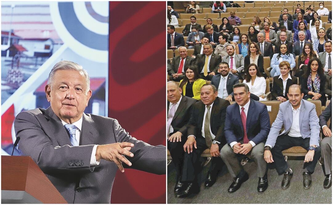 En su conferencia mañanera, el Presidente dijo que los legisladores y los expertos no quieren tomar en cuenta la opinión de los mexicanos.
