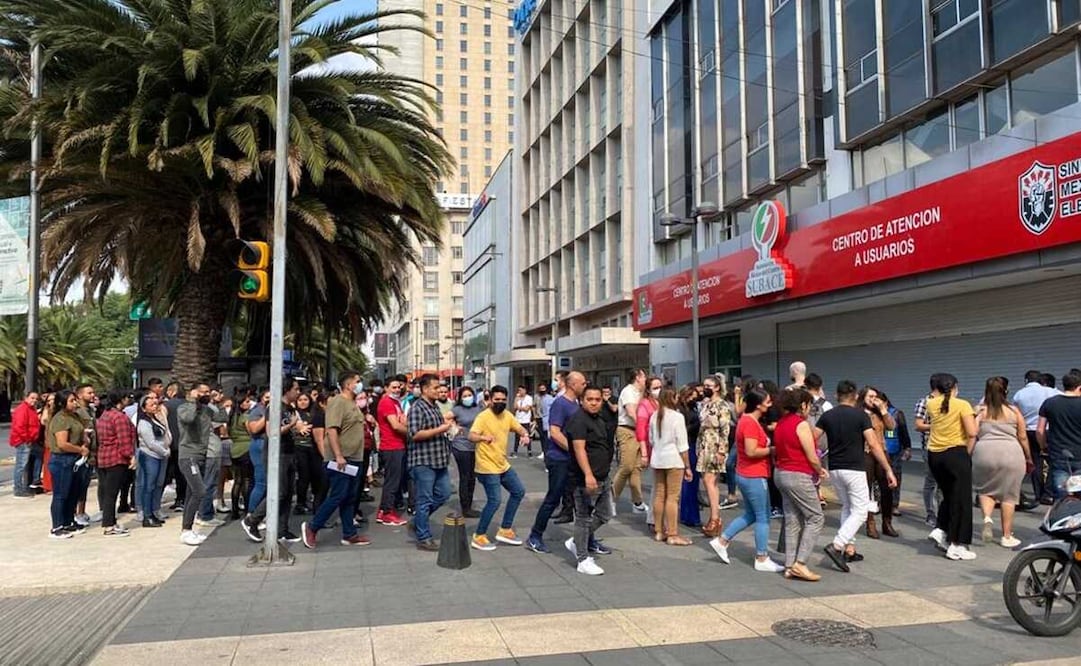 Reporta Sismológico Nacional sismo de 5.8 grados. Foto: Valente Rosas / EL UNIVERSAL