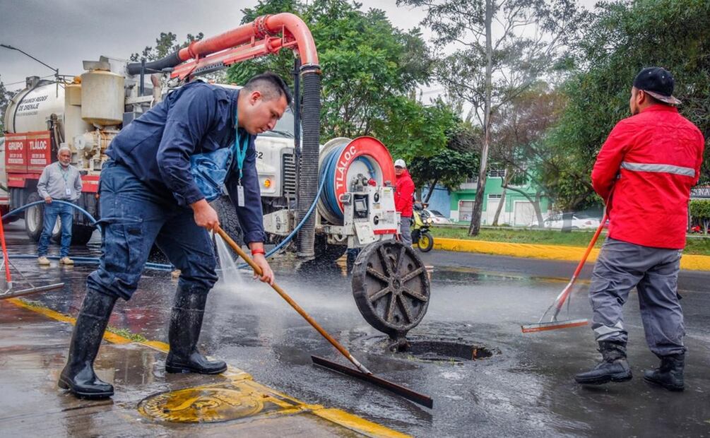 Grupo Tláloc se fortalece con 500 elementos para atender contingencias por lluvias en el Edomex. Foto: Especial