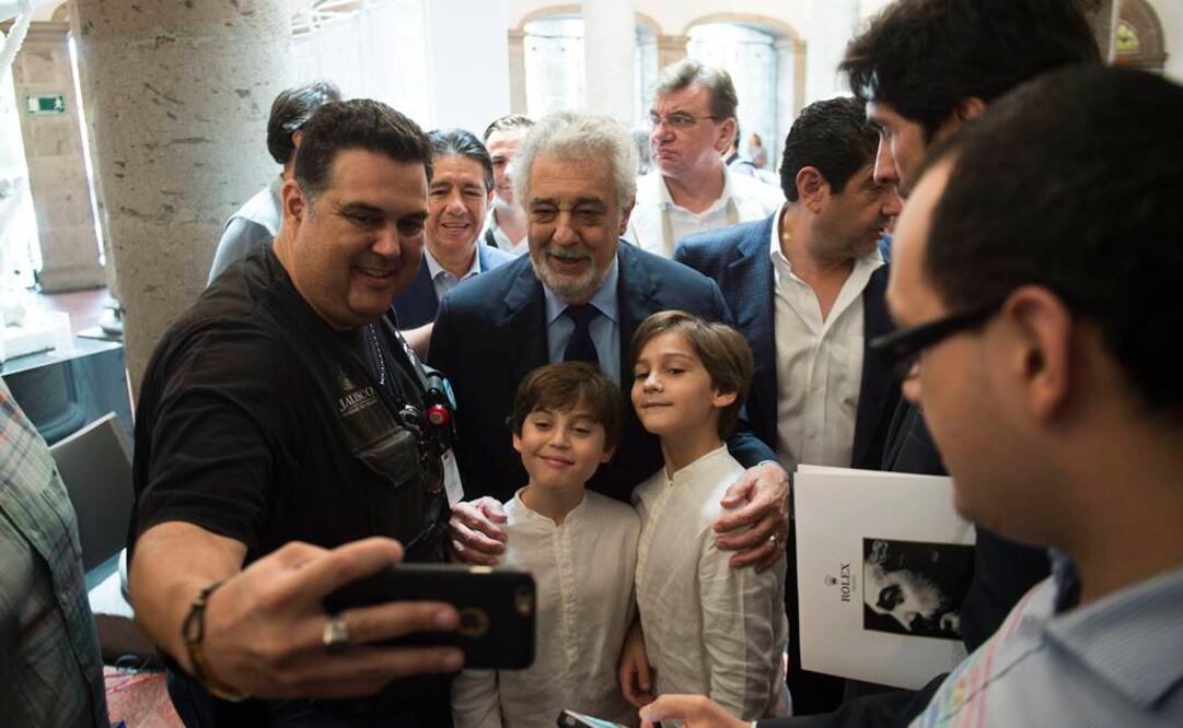 Tras casi diez años de ausencia, Plácido Domingo regresó a Guadalajara para presentar la edición 2016 de "Operalia, The World Opera Competition", el concurso más importante en el mundo de la ópera, que fundó en 1993 y que desde entonces ha sido semillero de importantes voces. FOTO: Jorge Alberto Mendoza/EL UNIVERSAL.