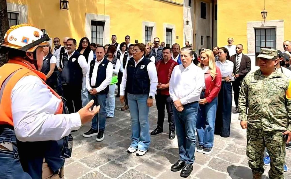 El edil recordó a quienes parecieron en los sismos. 19/09/2026. | Foto: Especial.