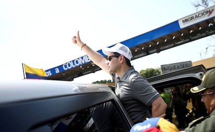 Senador Marco Rubio visita instalaciones de ayuda humanitaria en Colombia