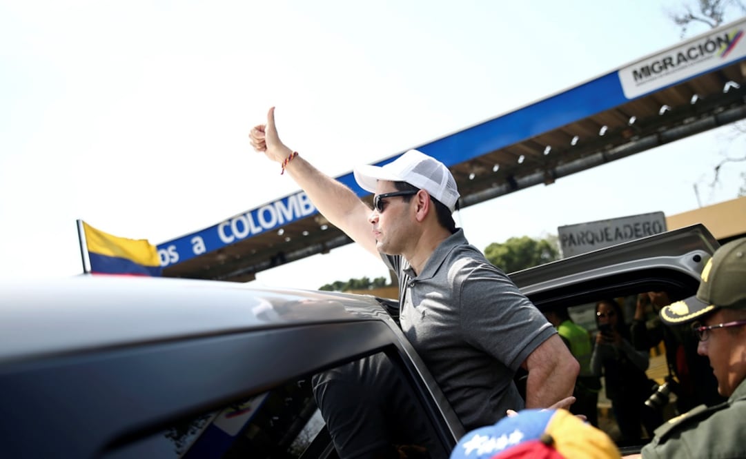 El senador estadounidense Marco Rubio en Colombia (Foto: Reuters)