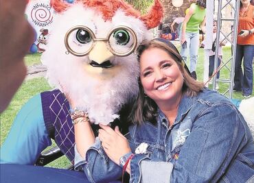 Gaby Rivero vuelve a conectarse con los niños