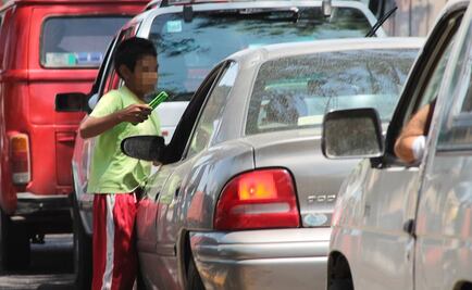 Retiran de las calles a niños explotados