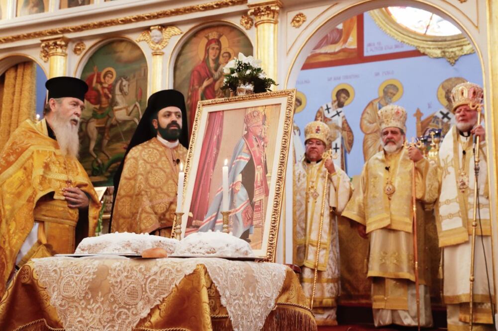 El arzobispo Chedraoui Tannous falleció el 14 de junio de 2017 a los 85 años, a causa de cáncer en el pulmón. Como marca la tradición ortodoxa, se llevó a cabo una ceremonia por los 40 días de su muerte (IVÁN STEPHENS. EL UNIVERSAL)