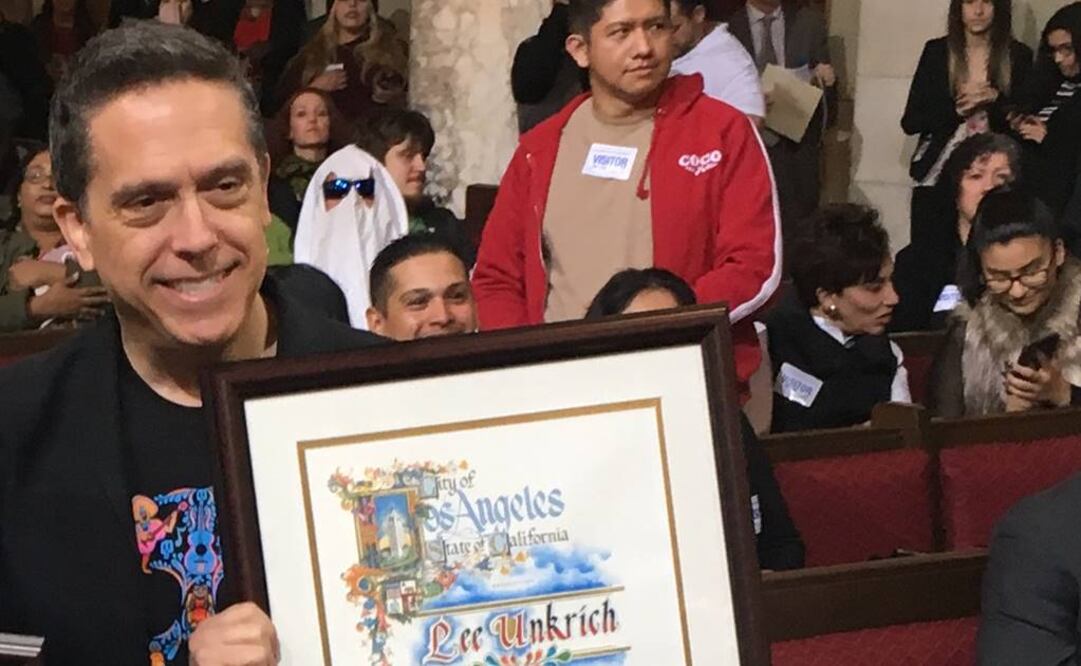 El director de "Coco", Lee Unkrich FOTO: JUAN MANUEL NAVARRO