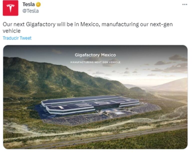 Salinas Pliego celebra instalación de planta Tesla en NL: "La van a construir sin corrupción"