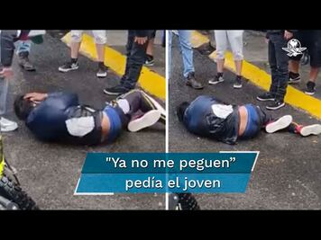 Someten a golpes a ladrón en Cuautitlán Izcalli 