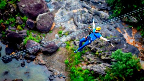 El Monstruo: la tirolesa más alta y larga del mundo