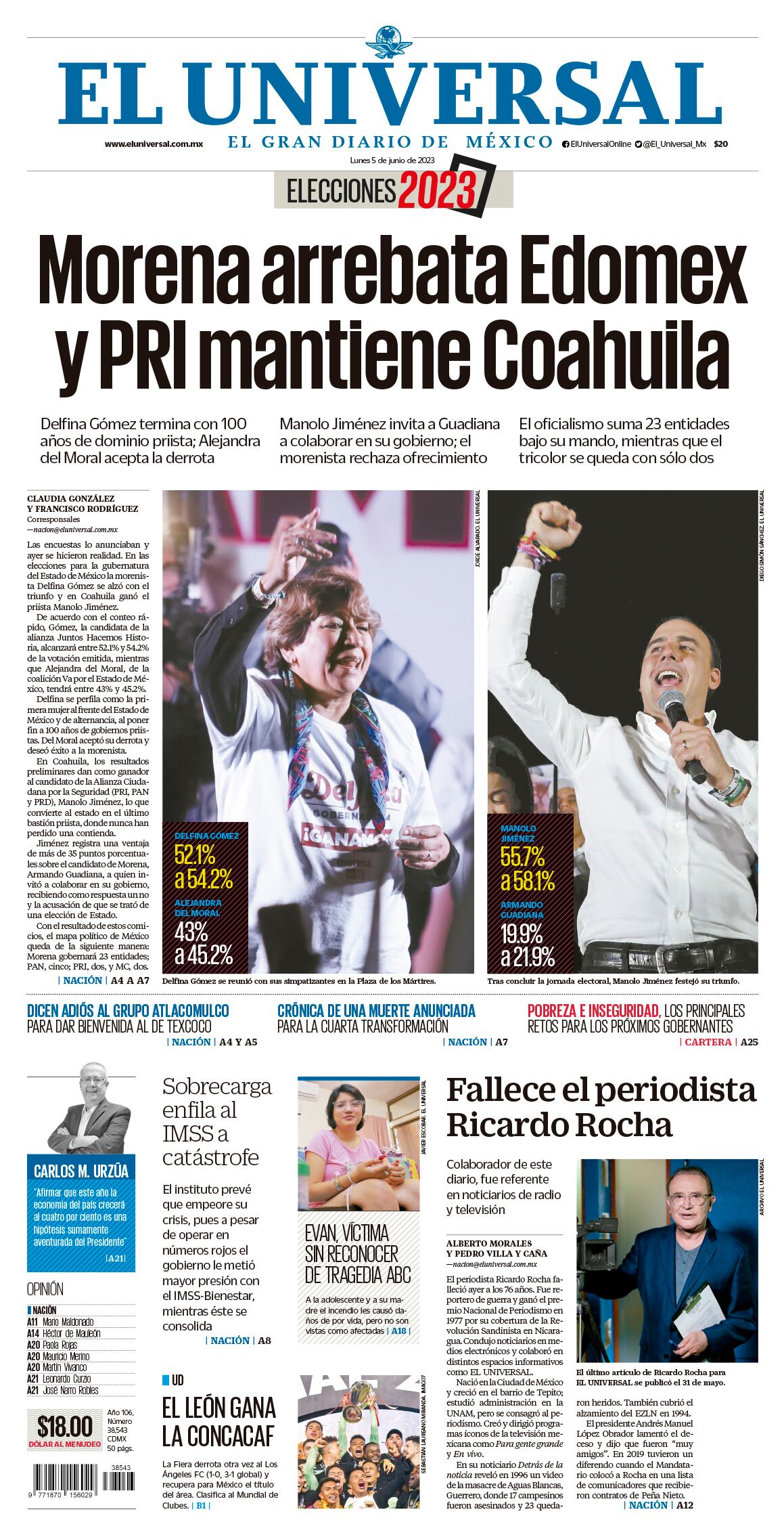Portada impresa