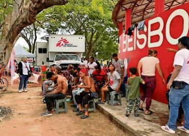 Ofrecen protección a migrantes rumbo a EU