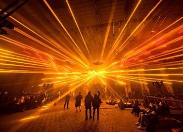 Skalar, the light and sound immersive art installation