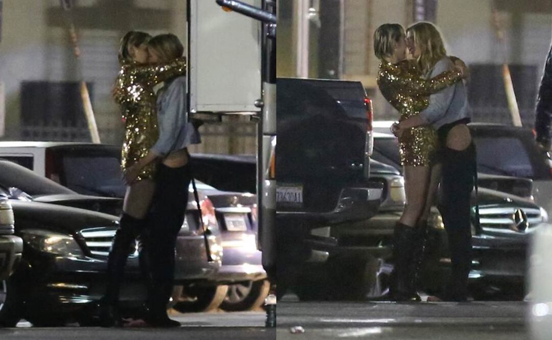 Desde hace semanas se dice que la cantante y la modelo sostienen un romance Foto:TMZ