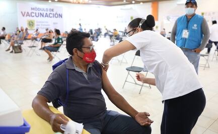Iniciará este martes vacunación a personas de 50 a 59 años en Yucatán