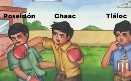 ¡Bajo el hechizo de Poseidón! Los mejores memes que dejó la estatua de Yucatán