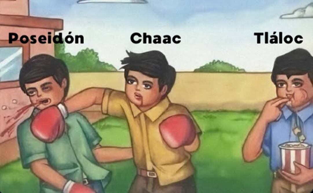 Memes Poseidón. Foto: Captura de pantalla