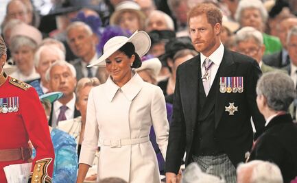 Enrique y Meghan centran la atención en misa del jubileo