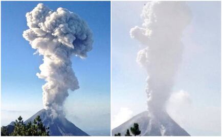 Cae ceniza del Volcán de Colima en Jalisco