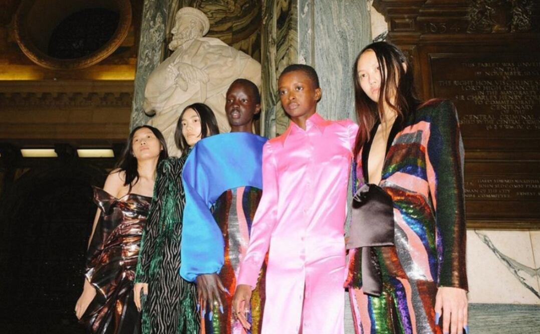 La moda se adapta y es ahora el turno de la semana de la moda británica apuesta por el formato digital Foto: Instagram Halpern Studio @brithisfashioncouncil