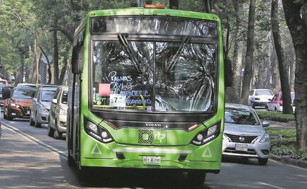 Bajo análisis, rutas de transporte en Reforma
