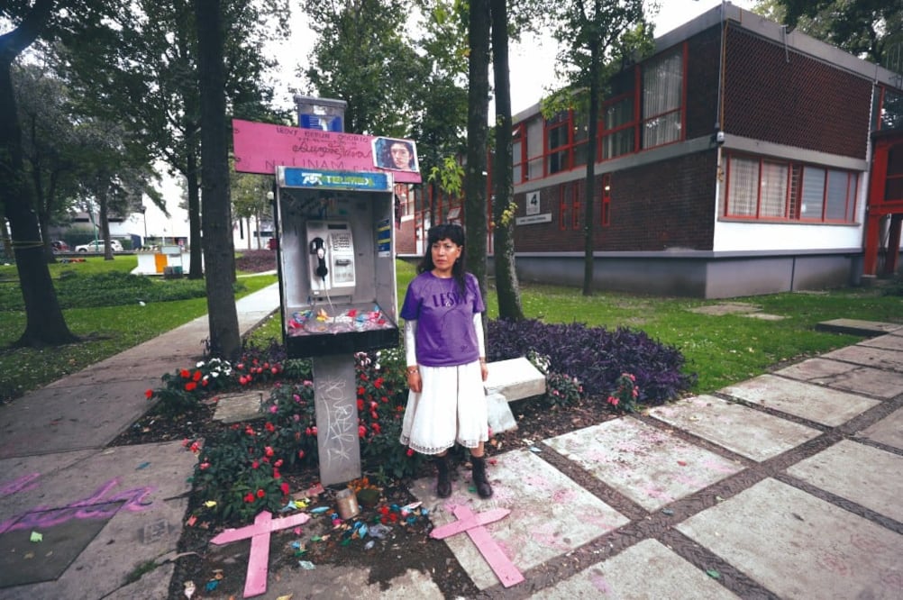 En el juicio se presentó un peritaje que derribó la teoría de que la estudiante de Psicología pudo haberse ahorcado. Foto/ALEJANDRA LEYVA. EL UNIVERSAL