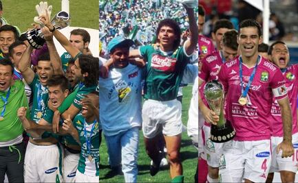 León, las figuras y técnicos en sus campeonatos