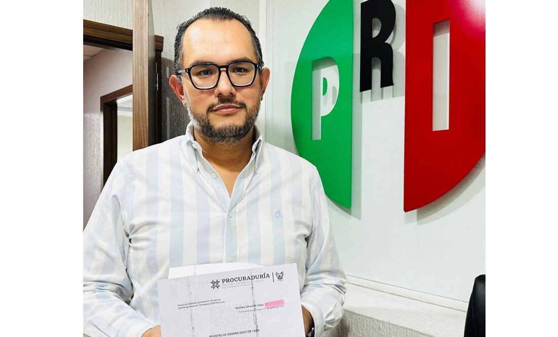 Marco Mendoza Bustamante presentó denuncia penal; sus oficinas fueron allanadas y recibió una nota con amenazas. Foto: Especial.
