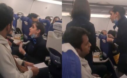 Azafata explota contra pasajero en pleno vuelo: “no soy su sirvienta”