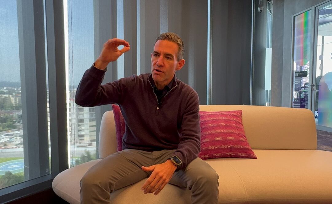 David Vélez, cofundador y director global del banco brasileño Nubank. Foto: Antonio Hernández / EL UNIVERSAL