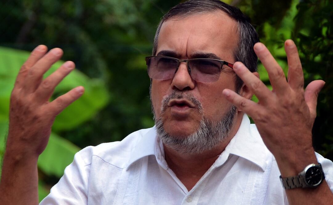 El máximo líder de las Fuerzas Armadas Revolucionarias de Colombia (FARC), Rodrigo Londoño, alias Timoleón Jiménez "Timochenko" (Foto: Xinhua)
