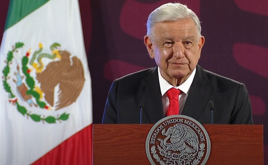 López Obrador en su mañanera del 18 de septiembre. Foto: Captura