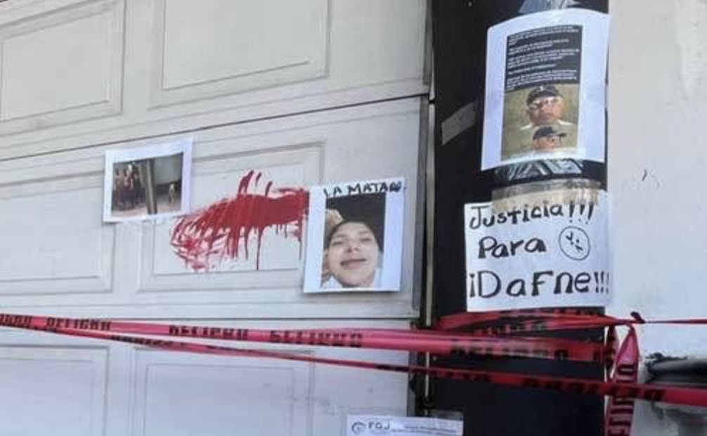 Marchan en Ciudad Madero por el caso de Dafne Zapata; exigen justicia por su muerte.
Foto: Especial.