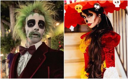 Famosos aterran y roban gritos con disfraces de Halloween